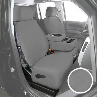 Saddleman® - NeoSupreme 1st Row Gray Custom Seat Covers