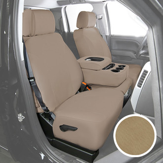Saddleman® - NeoSupreme 1st Row Tan Custom Seat Covers