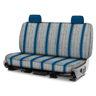 Saddleman® - Saddleblanket Blue Seat Cover