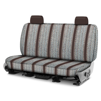 Saddleman® - Saddleblanket Brown Seat Cover