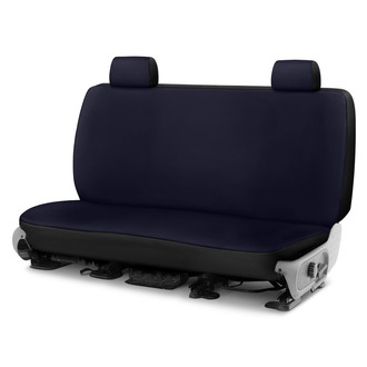 Saddleman® - Canvas 3rd Row Blue Custom Seat Covers