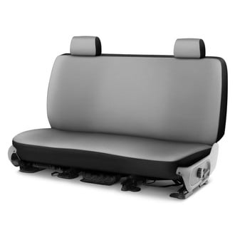 Saddleman® - Canvas 3rd Row Gray Custom Seat Covers