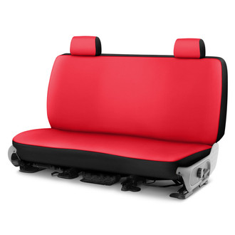 Saddleman® - Neoprene 3rd Row Red & Black Custom Seat Covers