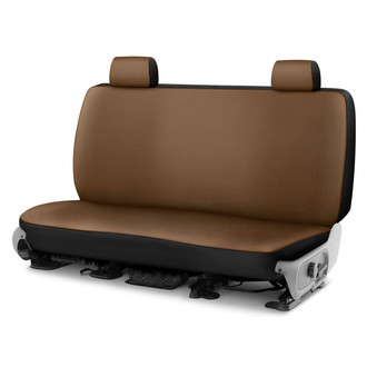 Saddleman® - Windsor Velour 3rd Row Beige Custom Seat Covers