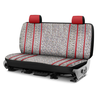 Saddleman® - Saddle Blanket 2nd Row Wine Custom Seat Covers