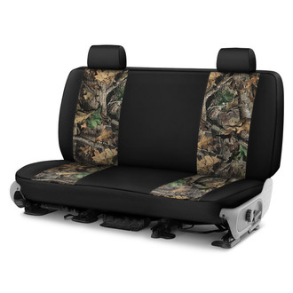 Saddleman® - Canvas 3rd Row Kanati with Black Custom Seat Covers