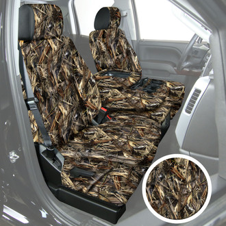 Saddleman® - TrueTimber 1st Row DRT Camo Custom Seat Covers