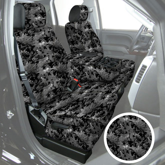 Saddleman® - TrueTimber 1st Row Viper Urban Camo Custom Seat Covers
