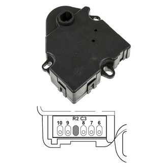 Santech® - HVAC Heater Blend Door Actuator