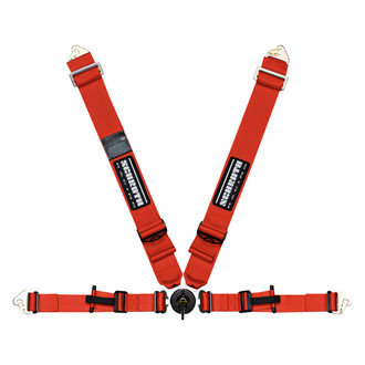 Schroth® - 4-Point Profi II ASM™ Driver Side Harness Set, Red