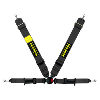 Schroth® - 4-Point Profi II ASM FE™ Passenger Side Pull Down Harness Set, Black
