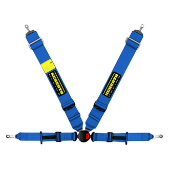 Schroth® - 4-Point Profi II ASM FE™ Passenger Side Pull Down Harness Set, Blue