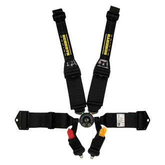 Schroth® - SFI 16.5™ Hybrid III™ 3" Standard Pull-up 6-Point Black Harness Set