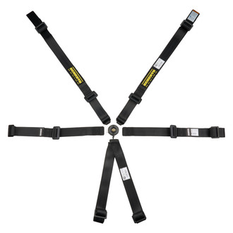Schroth® - 6-Point Profi II™ Left & Right V-Open Pull-Up Laps Complete Belts