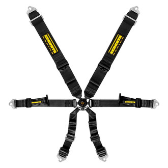 Schroth® - 6-Point Profi™ 3x2" Pull-Down Sewn Lap Belts, Red