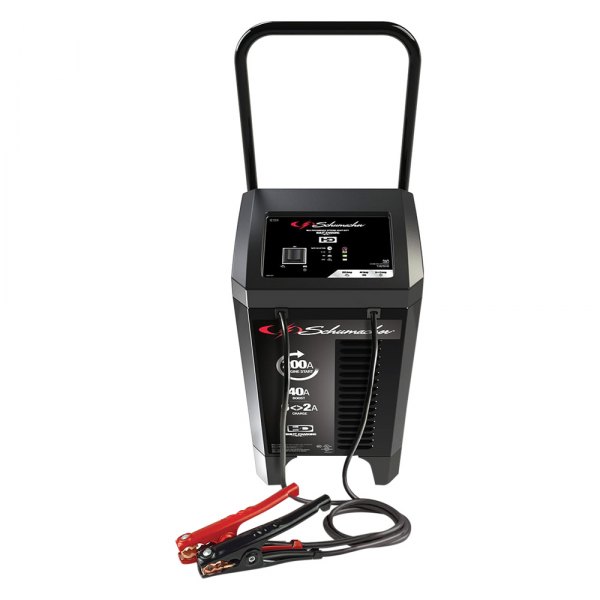 Schumacher® - 12v 200 Peak Amps Wheeled Automatic Battery Charger and Engine Starter