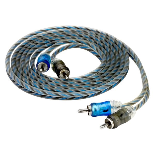 Scosche® - 1' Performance Series Twisted RCA Cable