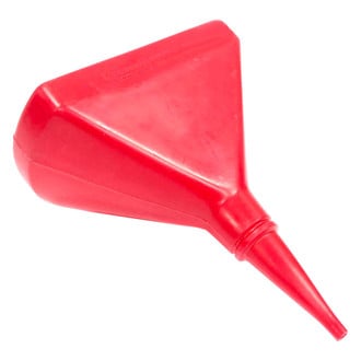 Scribner Plastics® 6110R - Plastic D Shaped Funnel
