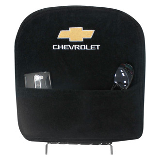 Seat Armour® - Black Cotton/Terry Velour Console Cover