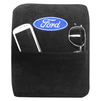 Seat Armour® - Black Cotton/Terry Velour Console Cover