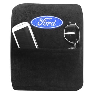 Seat Armour® - Black Cotton/Terry Velour Console Cover