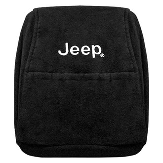 Seat Armour® - Black Cotton/Terry Velour Console Cover