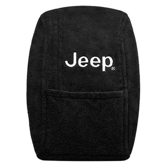 Seat Armour® - Black Cotton/Terry Velour Console Cover