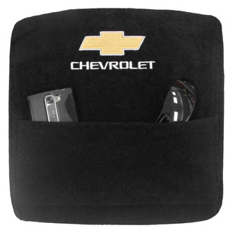 Seat Armour® - Black Cotton/Terry Velour Console Cover