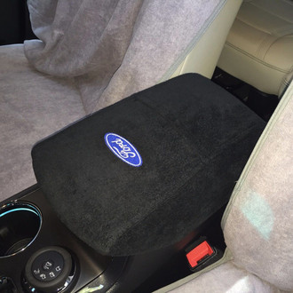 Seat Armour® - Black Cotton/Terry Velour Console Cover
