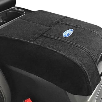 Seat Armour® - Black Cotton/Terry Velour Console Cover