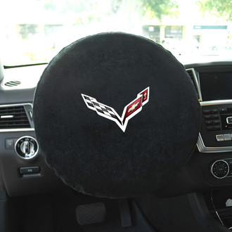 Seat Armour® - Steering Wheel Cover with Corvette C7 Logo