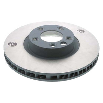 Sebro® - Solid Coated Front Driver Side Brake Rotor