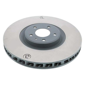 Sebro® - Solid Coated Front Driver Side Brake Rotor