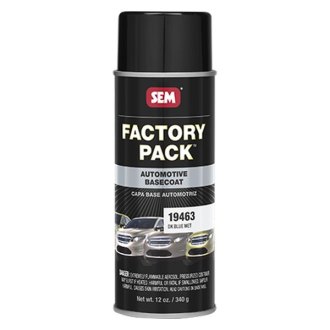  SEM Promax Semi-gloss Black - General Purpose Enamel Spraypaint  : Automotive