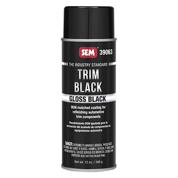 SEM® - Trim Black™ Acrylic Trim Paint