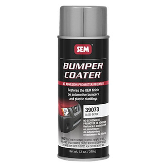 SEM® - Bumper Coater™ 12 fl. oz. Gloss Silver Aerosol Automotive Bumpers and Plastic Paint