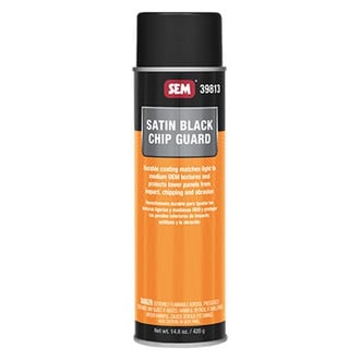 SEM® - 14.8 fl. oz. Satin Black Aerosol Chip Guard Paint