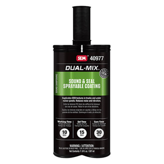 SEM® - Dual-Mix™ 7 fl. oz. Dark Gray Sound and Seal Spray-On Sprayable Coating