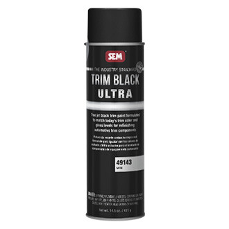 SEM® - 20 fl. oz. Satin Black Aerosol Exterior Paint