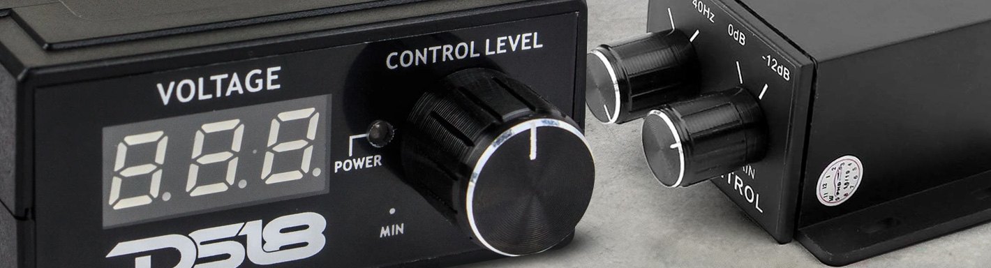 Semi Truck Amplifier Bass & Level Remotes