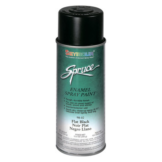 Seymour® - Spruce™ 16 fl. oz. Flat Black Multi Purpose Aerosol Enamel Paint