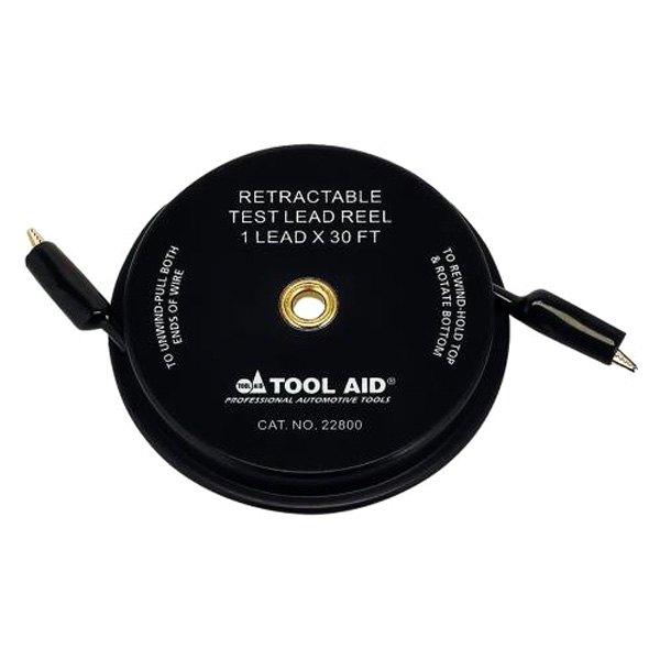 S&G Tool Aid® - 30' 10 A Retractable Test Leads