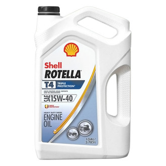 Shell® - Rotella T4 SAE 15W-40 Conventional Triple Protection CJ-4 Diesel Motor Oil