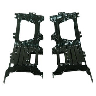 Sherman® - Front Driver and Passenger Side Bumper Bracket Kit (Value Line)