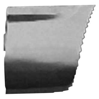 Sherman® - Front Passenger Side Lower Fender Patch Rear Section (Value Line)