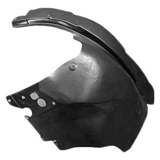 Sherman® - Front Rearward Passenger Side Fender Liner Rear Section (Value Line)