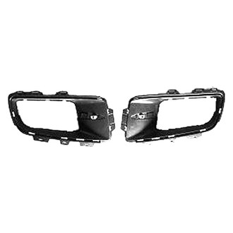 Sherman® - Front Driver and Passenger Side Bumper Insert Bezel (Value Line)