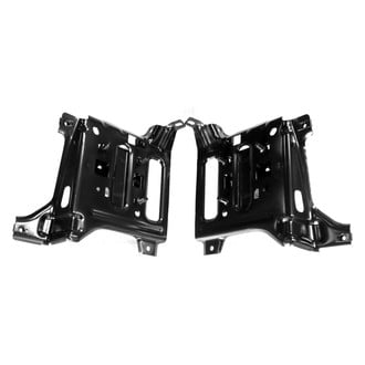 Sherman® - Front Driver and Passenger Side Bumper Bracket Set (CAPA Certified)