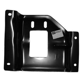 Sherman® - Front Driver Side Bumper Mounting Plate (CAPA Certified)