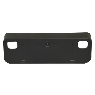 Sherman® - Textured Black Front License Plate Bracket